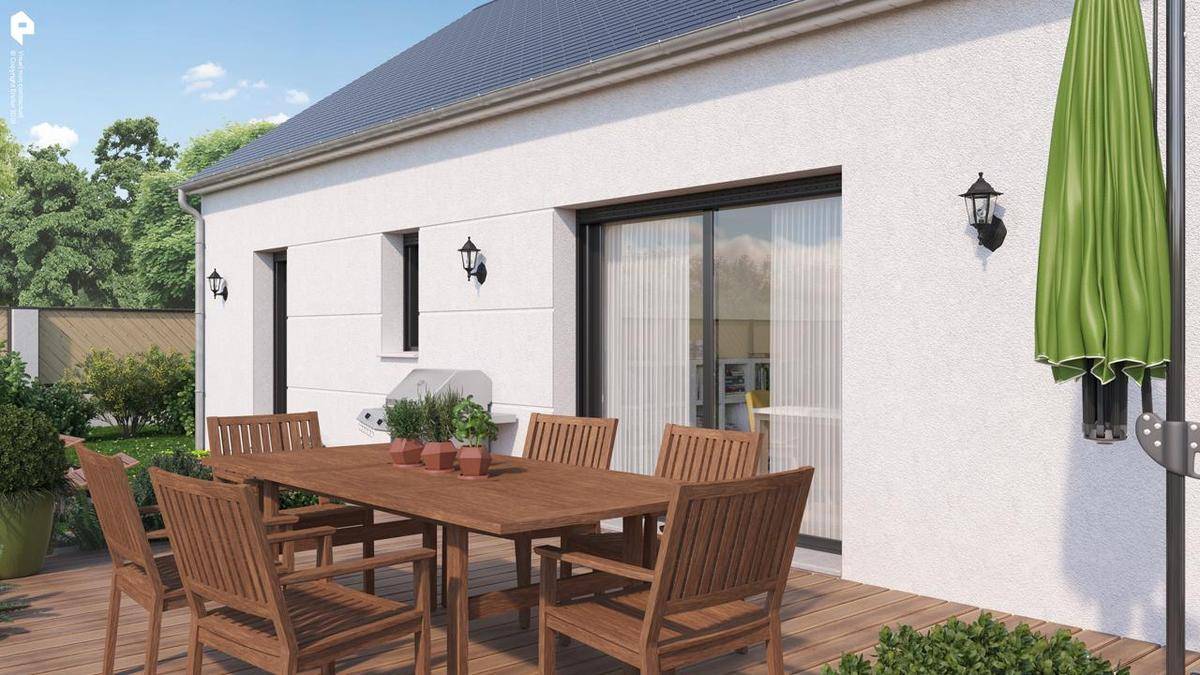 Programme terrain + maison à Villereau en Loiret (45) de 715 m² à vendre au prix de 223521€ - 3