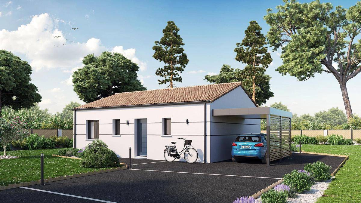 Programme terrain + maison à Notre-Dame-de-Monts en Vendée (85) de 394 m² à vendre au prix de 264603€ - 1