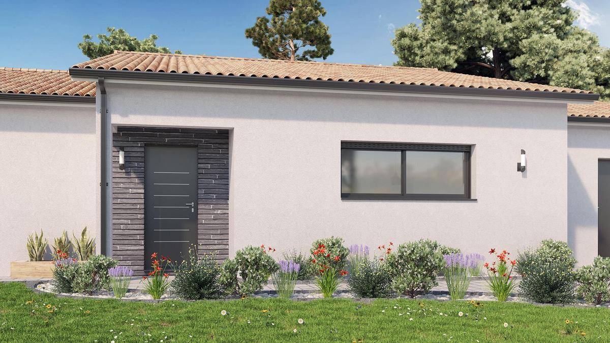 Programme terrain + maison à Saint-Morillon en Gironde (33) de 500 m² à vendre au prix de 374882€ - 3