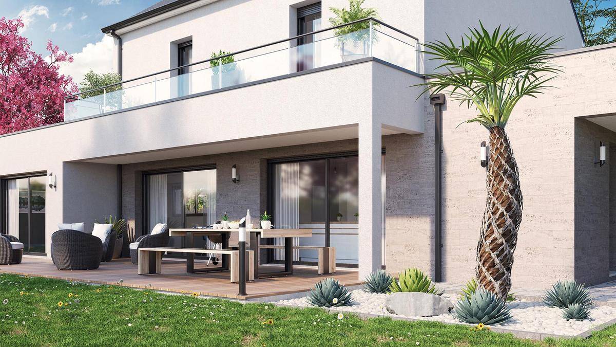 Programme terrain + maison à Céré-la-Ronde en Indre-et-Loire (37) de 2744 m² à vendre au prix de 375392€ - 4