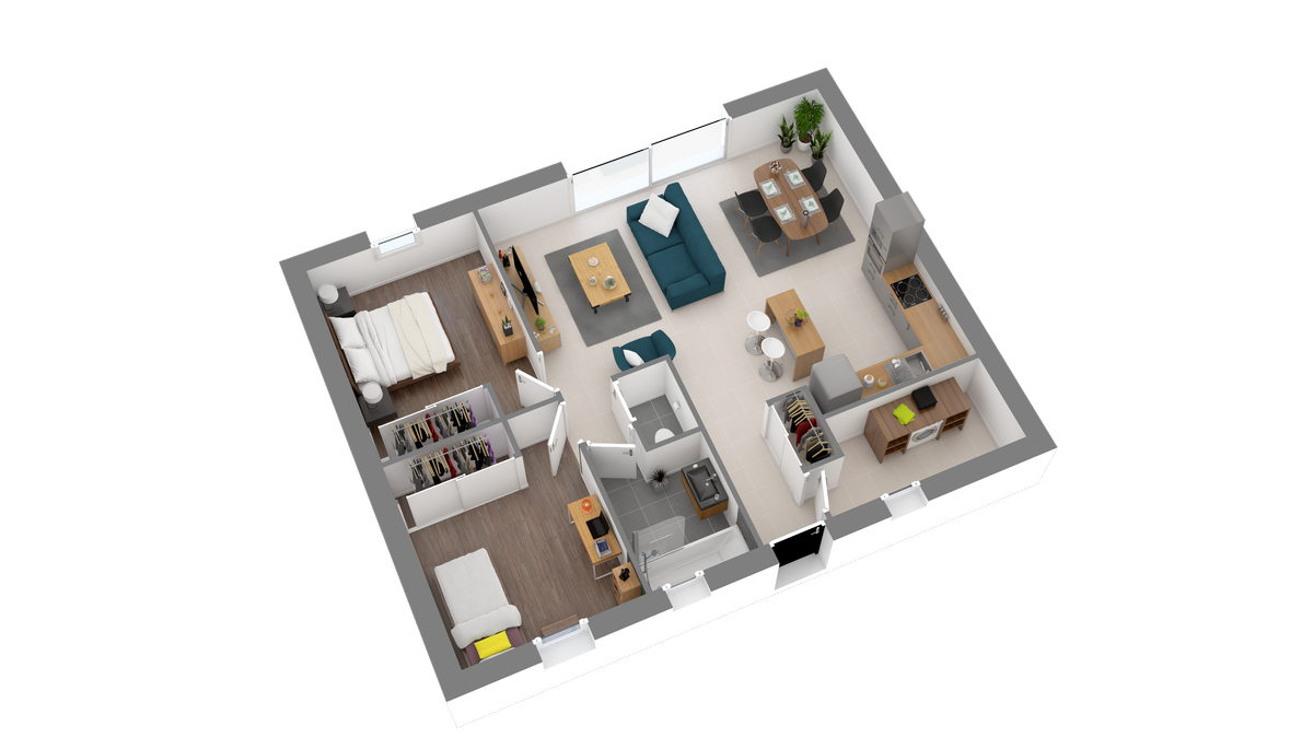 Programme terrain + maison à Commensacq en Landes (40) de 1100 m² à vendre au prix de 175944€ - 3