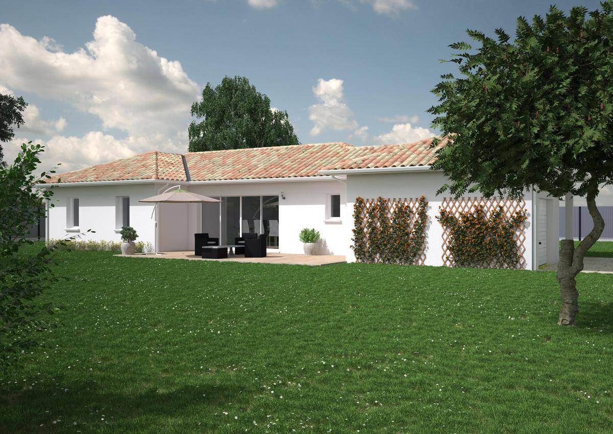 Programme terrain + maison à Carcans en Gironde (33) de 1410 m² à vendre au prix de 397914€ - 1