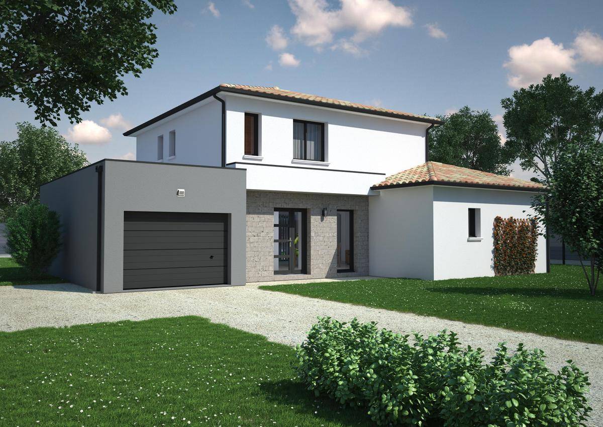 Programme terrain + maison à Marsas en Gironde (33) de 566 m² à vendre au prix de 388030€ - 1