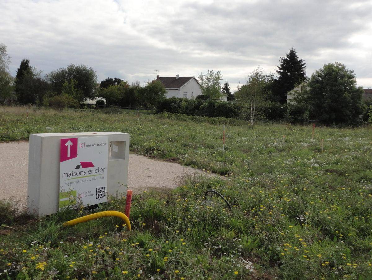 Terrain seul à Chaingy en Loiret (45) de 578 m² à vendre au prix de 91000€