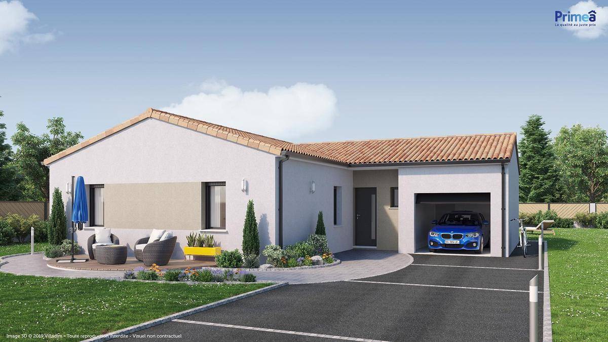 Programme terrain + maison à Lacanau en Gironde (33) de 380 m² à vendre au prix de 382953€ - 1