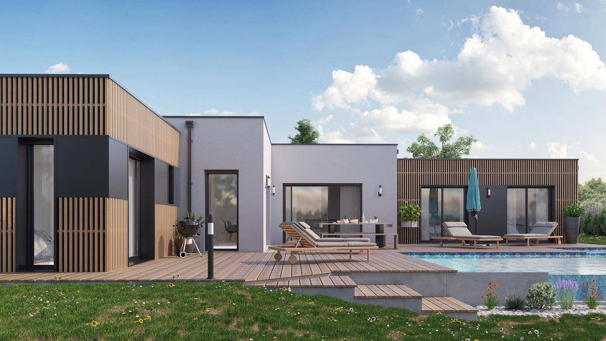 Programme terrain + maison à Bouillé-Ménard en Maine-et-Loire (49) de 2400 m² à vendre au prix de 363296€ - 4