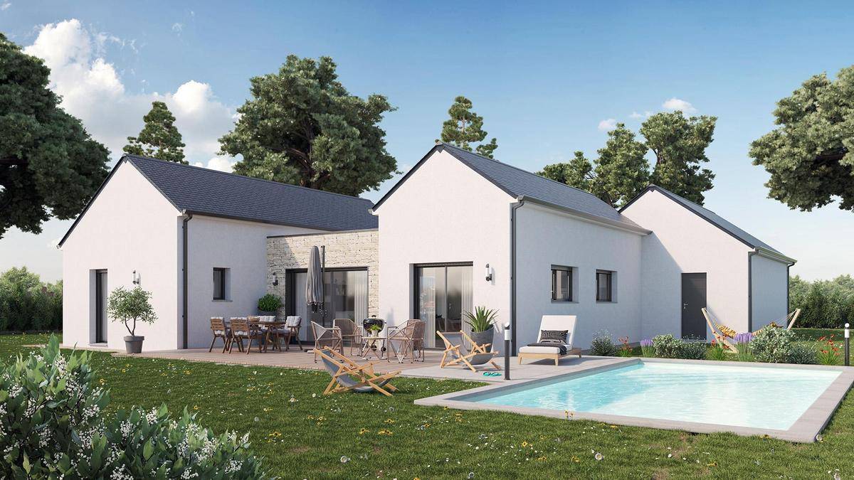 Programme terrain + maison à Ménestreau-en-Villette en Loiret (45) de 500 m² à vendre au prix de 241978€ - 2