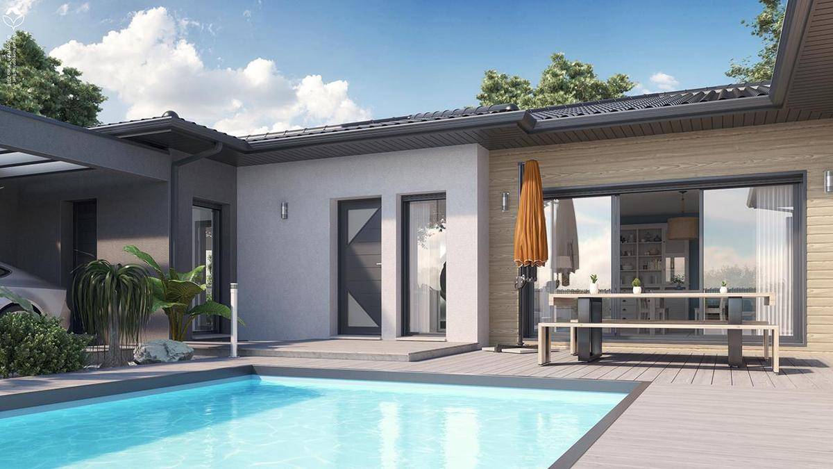 Programme terrain + maison à Saucats en Gironde (33) de 700 m² à vendre au prix de 483930€ - 4