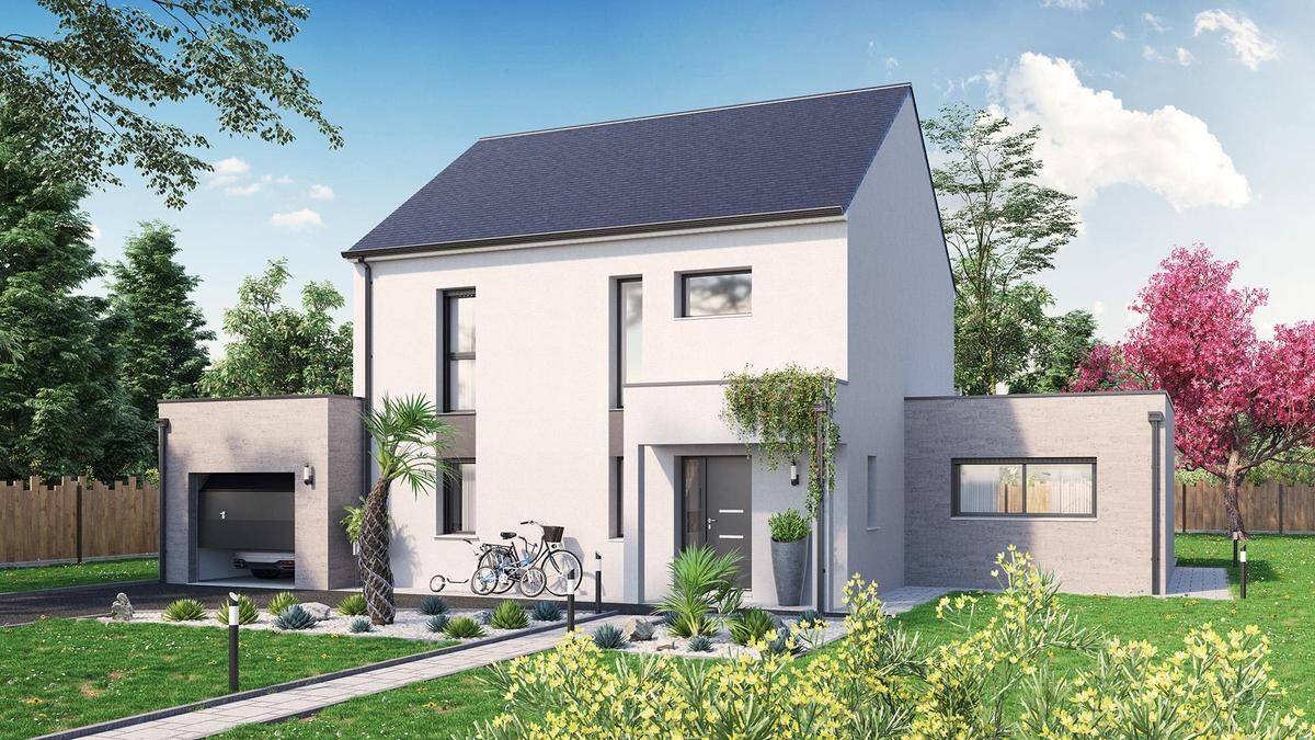 Programme terrain + maison à MARTIGNE BRIAND en Maine-et-Loire (49) de 1095 m² à vendre au prix de 379339€ - 2