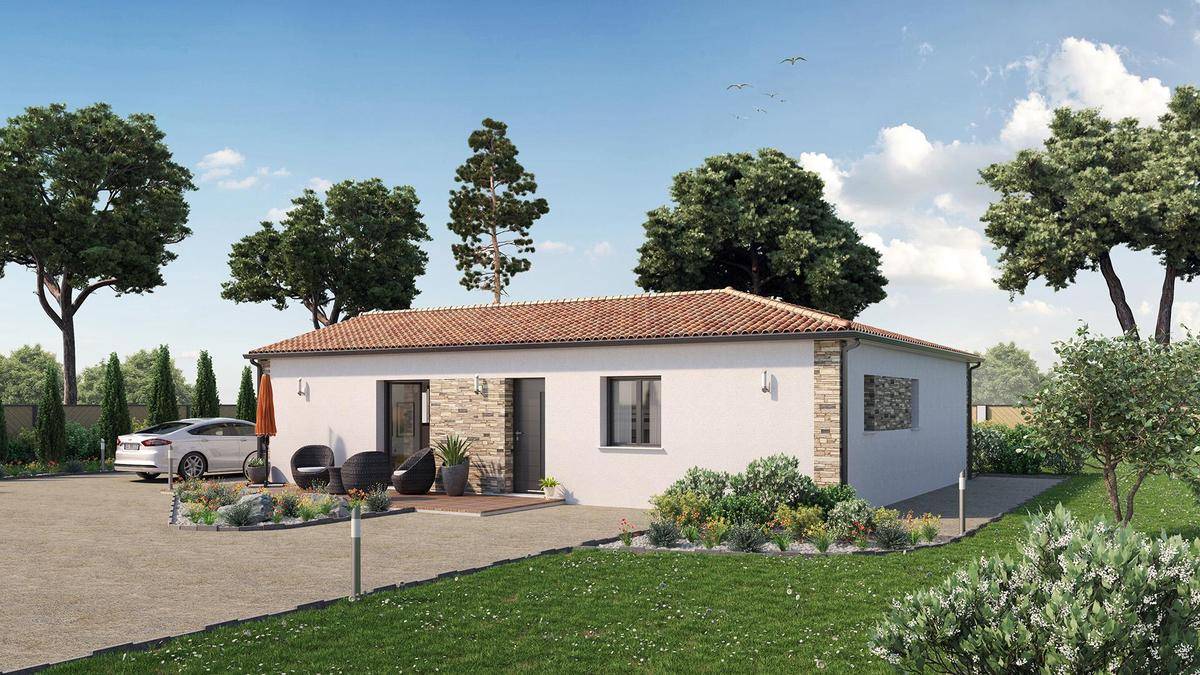 Programme terrain + maison à Labrit en Landes (40) de 853 m² à vendre au prix de 227515€ - 2