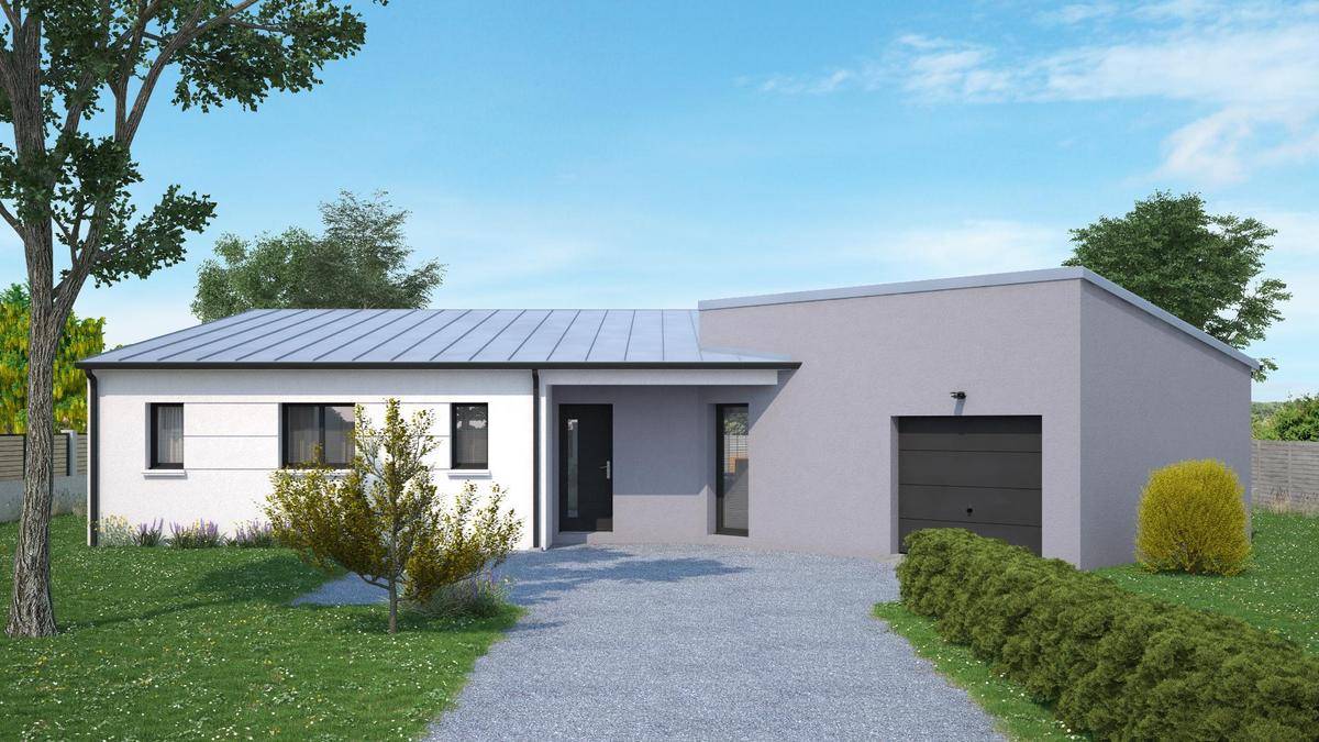 Programme terrain + maison à Corquilleroy en Loiret (45) de 1082 m² à vendre au prix de 256381€ - 1