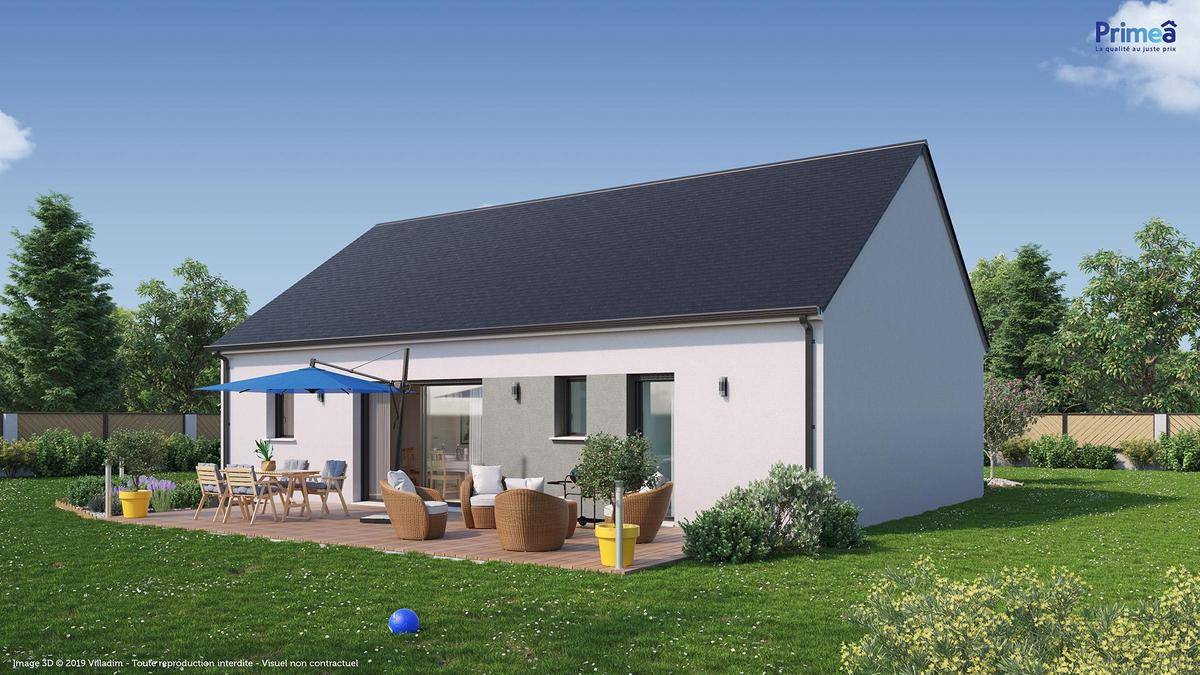 Programme terrain + maison à Liffré en Ille-et-Vilaine (35) de 309 m² à vendre au prix de 200919€ - 2