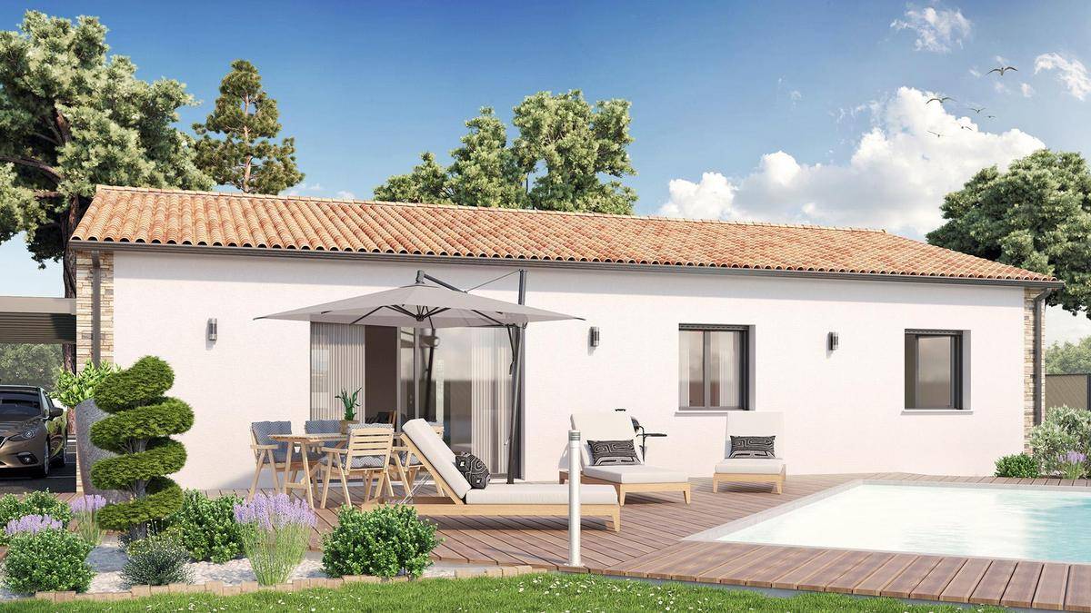 Programme terrain + maison à Rion-des-Landes en Landes (40) de 500 m² à vendre au prix de 237079€ - 4