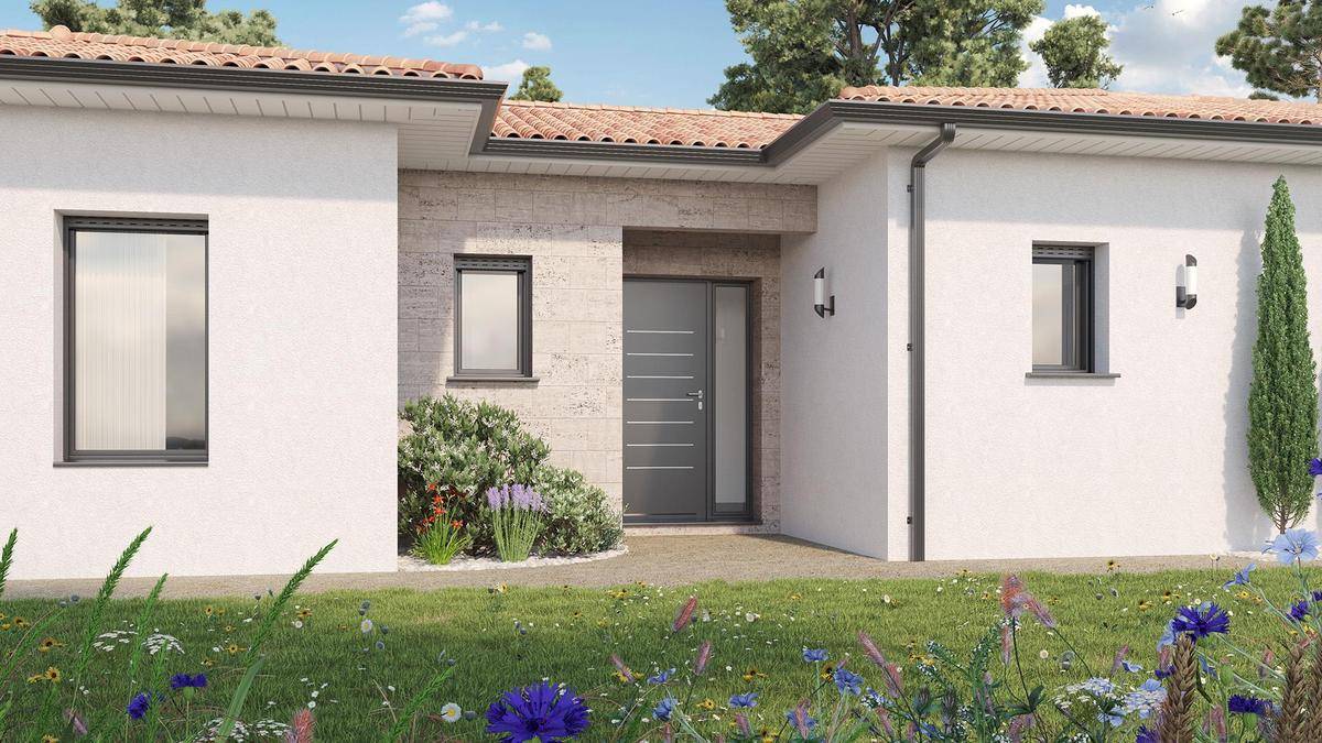 Programme terrain + maison à Bouliac en Gironde (33) de 1031 m² à vendre au prix de 557186€ - 3