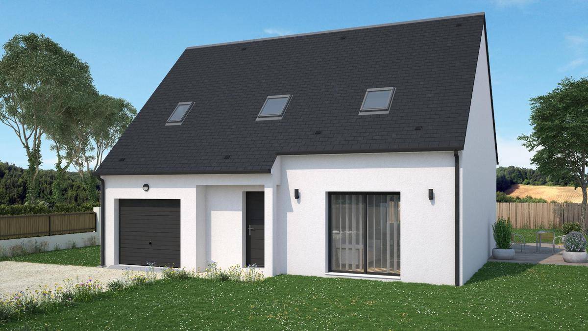 Programme terrain + maison à Semoy en Loiret (45) de 500 m² à vendre au prix de 317317€ - 1