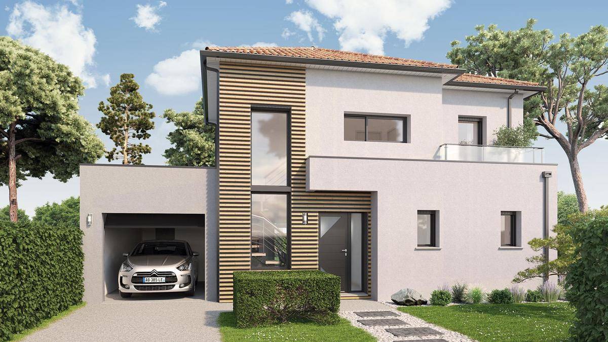 Programme terrain + maison à Targon en Gironde (33) de 1000 m² à vendre au prix de 336579€ - 1