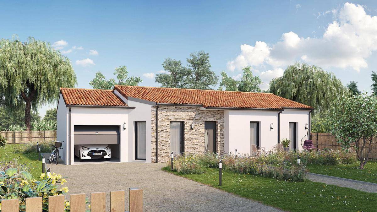 Programme terrain + maison à Sèvremoine en Maine-et-Loire (49) de 602 m² à vendre au prix de 247485€ - 1