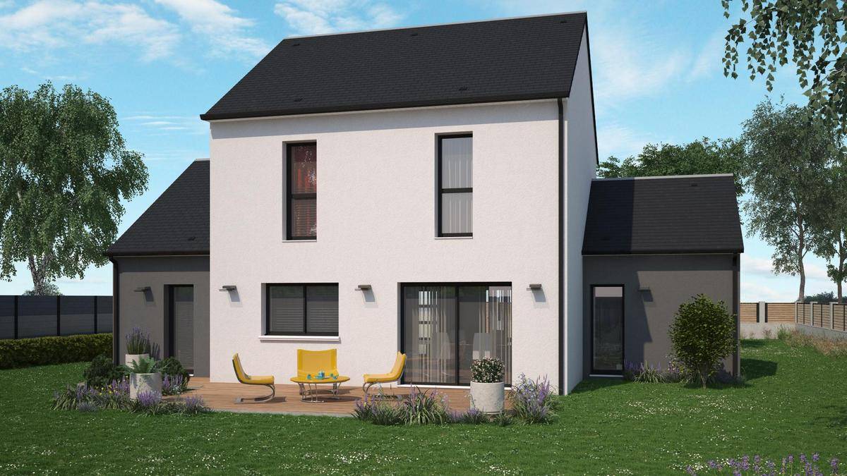 Programme terrain + maison à Saint-Dyé-sur-Loire en Loir-et-Cher (41) de 1349 m² à vendre au prix de 299000€ - 2