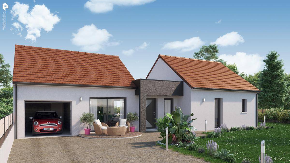 Programme terrain + maison à Sainte-Anne en Loir-et-Cher (41) de 734 m² à vendre au prix de 223686€ - 1