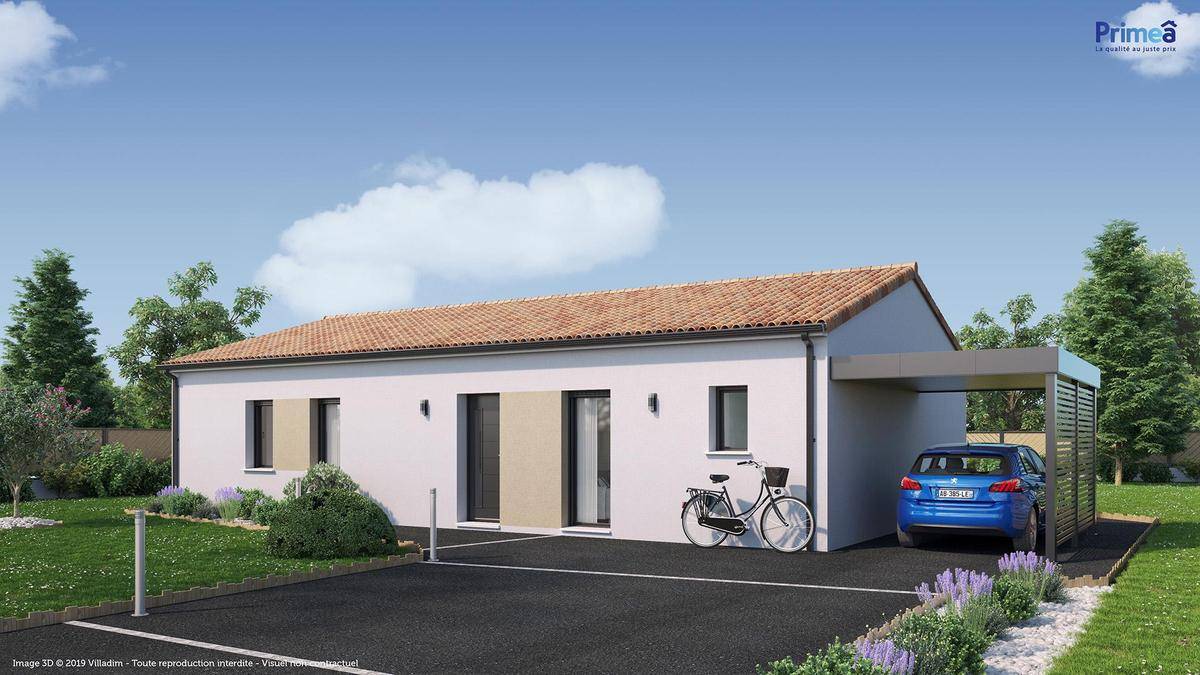 Programme terrain + maison à Blaye en Gironde (33) de 1690 m² à vendre au prix de 171403€ - 1
