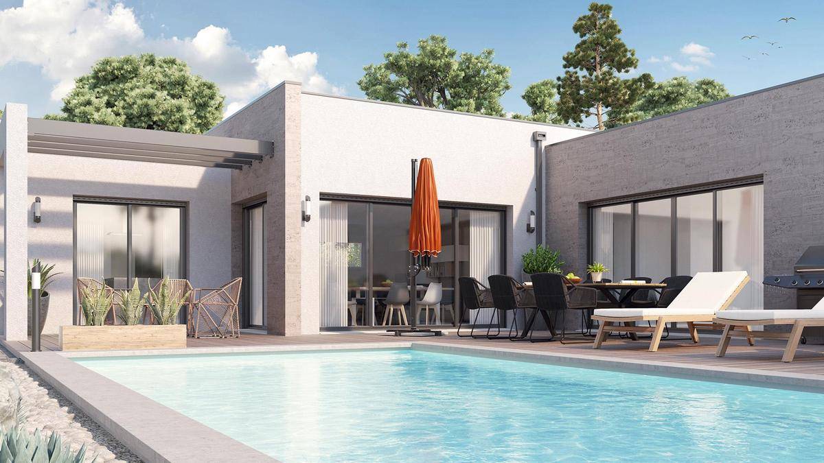 Programme terrain + maison à Pessac en Gironde (33) de 1050 m² à vendre au prix de 749194€ - 4