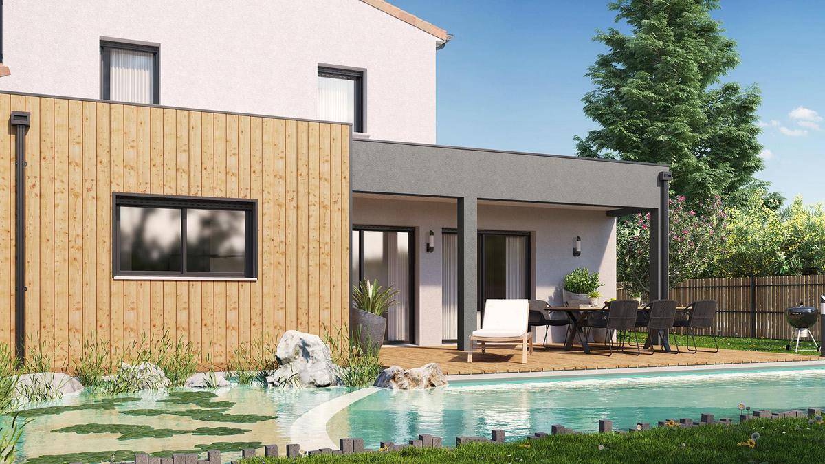 Programme terrain + maison à ST CRESPIN SUR MOINE en Maine-et-Loire (49) de 486 m² à vendre au prix de 301376€ - 3