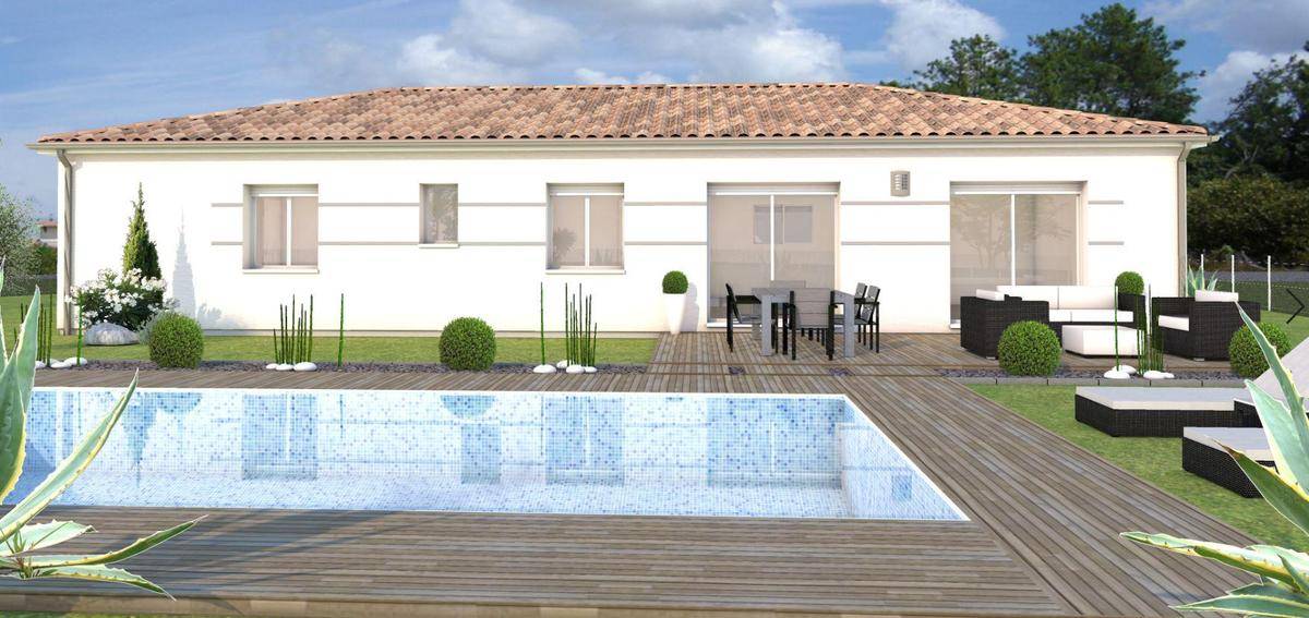 Programme terrain + maison à Saint-Sylvestre-sur-Lot en Lot-et-Garonne (47) de 120 m² à vendre au prix de 317860€ - 2