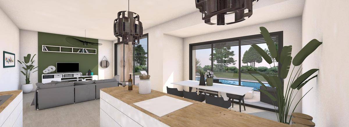 Programme terrain + maison à Berson en Gironde (33) de 110 m² à vendre au prix de 245000€ - 2