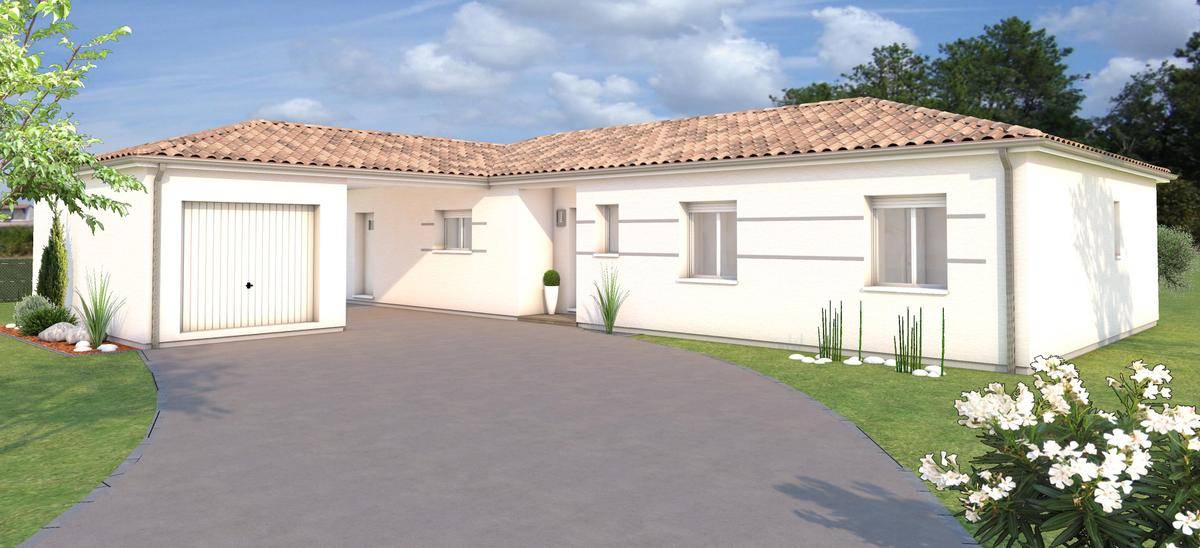 Programme terrain + maison à Saint-Sylvestre-sur-Lot en Lot-et-Garonne (47) de 120 m² à vendre au prix de 317860€ - 1