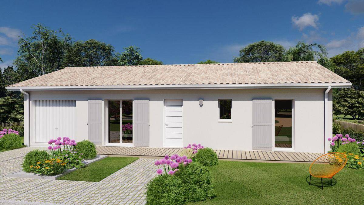 Programme terrain + maison à Saint-Agne en Dordogne (24) de 100 m² à vendre au prix de 171000€ - 1