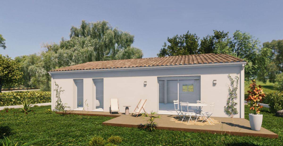 Programme terrain + maison à Hautefage-la-Tour en Lot-et-Garonne (47) de 90 m² à vendre au prix de 183680€ - 1