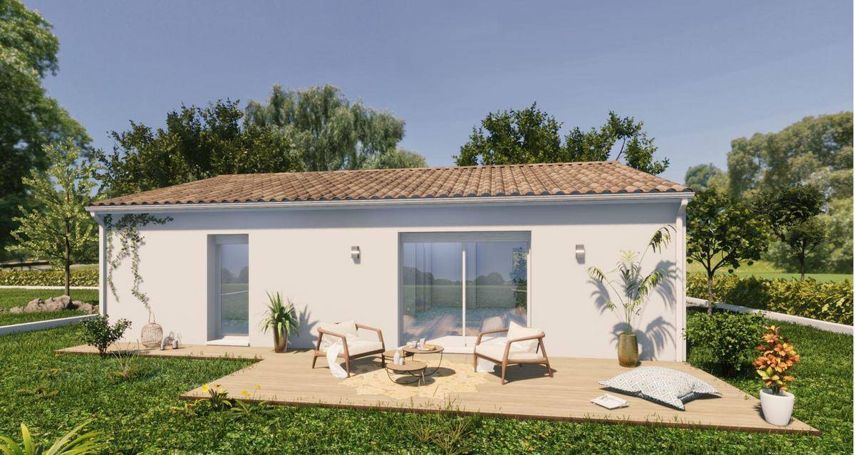 Programme terrain + maison à Girac en Lot (46) de 75 m² à vendre au prix de 162400€