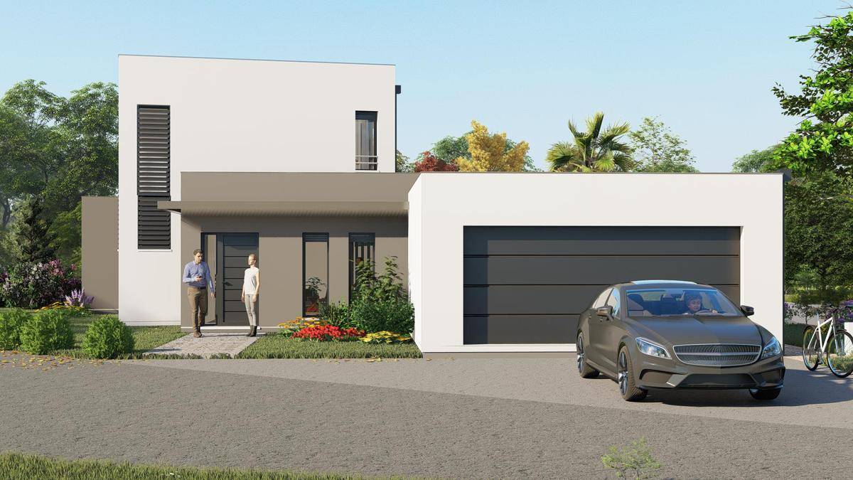 Programme terrain + maison à Fargues-Saint-Hilaire en Gironde (33) de 125 m² à vendre au prix de 560000€ - 1