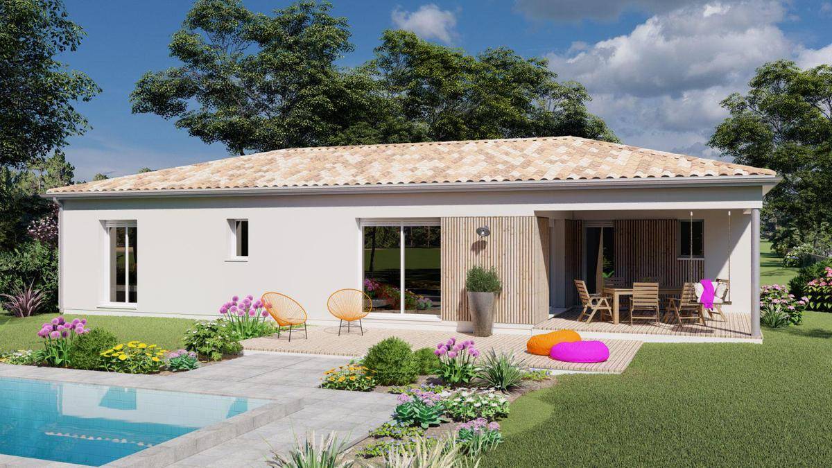 Programme terrain + maison à Lafitte-Vigordane en Haute-Garonne (31) de 120 m² à vendre au prix de 240000€ - 1