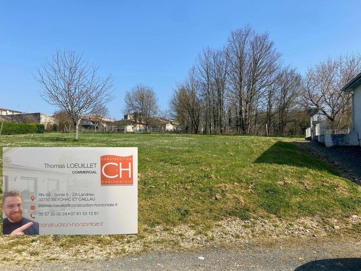 Terrain seul à Artigues-près-Bordeaux en Gironde (33) de 800 m² à vendre au prix de 175000€