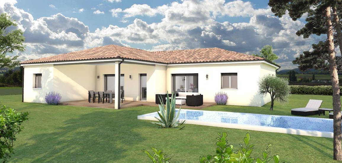 Programme terrain + maison à Milhac en Lot (46) de 125 m² à vendre au prix de 325100€