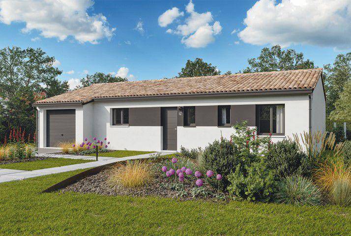 Programme terrain + maison à Pompignan en Tarn-et-Garonne (82) de 100 m² à vendre au prix de 306000€ - 2