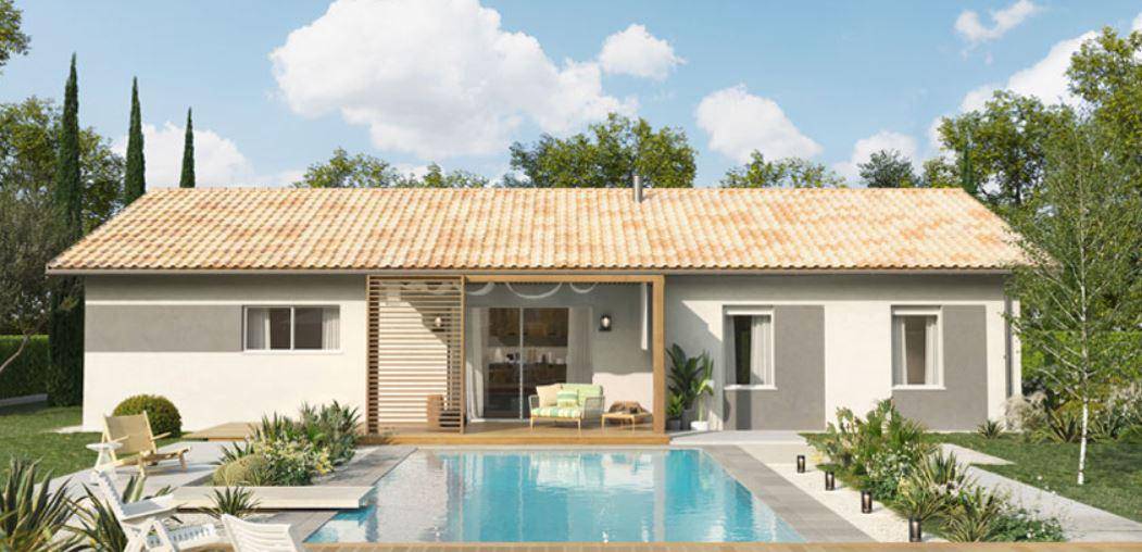 Programme terrain + maison à Villeneuve-sur-Lot en Lot-et-Garonne (47) de 100 m² à vendre au prix de 239680€ - 2