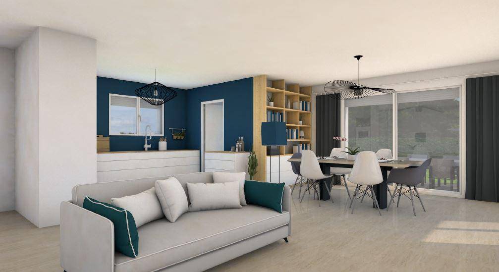 Programme terrain + maison à Cérons en Gironde (33) de 103 m² à vendre au prix de 316500€ - 1