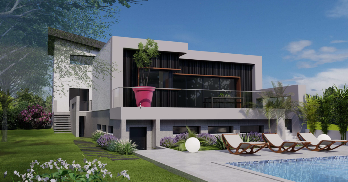 Programme terrain + maison à Bordeaux en Gironde (33) de 395 m² à vendre au prix de 2900000€ - 2