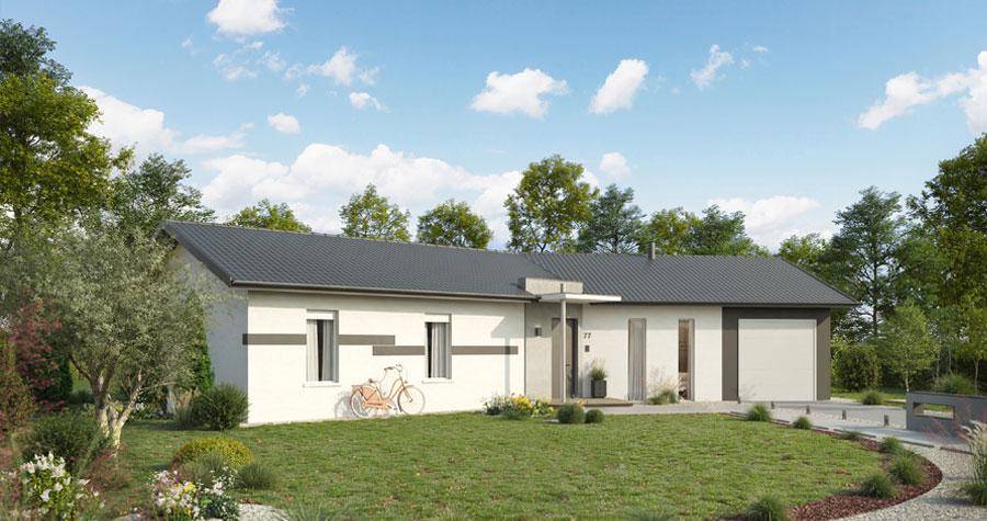 Programme terrain + maison à Saint-Sylvestre-sur-Lot en Lot-et-Garonne (47) de 110 m² à vendre au prix de 286350€ - 2