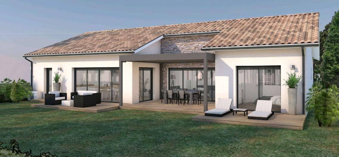 Programme terrain + maison à Périgny en Charente-Maritime (17) de 130 m² à vendre au prix de 537500€ - 2