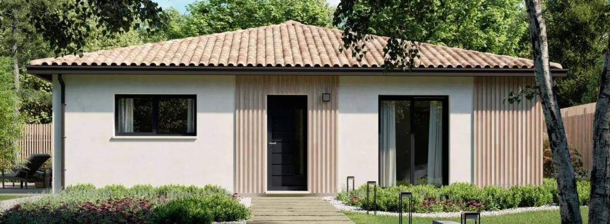 Programme terrain + maison à Villenave-d'Ornon en Gironde (33) de 100 m² à vendre au prix de 398708€ - 2