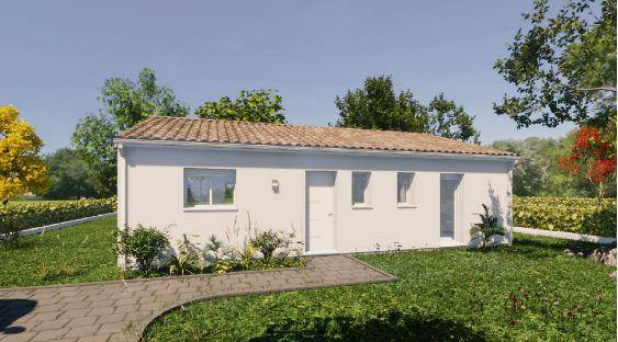 Programme terrain + maison à Coimères en Gironde (33) de 75 m² à vendre au prix de 194000€ - 2