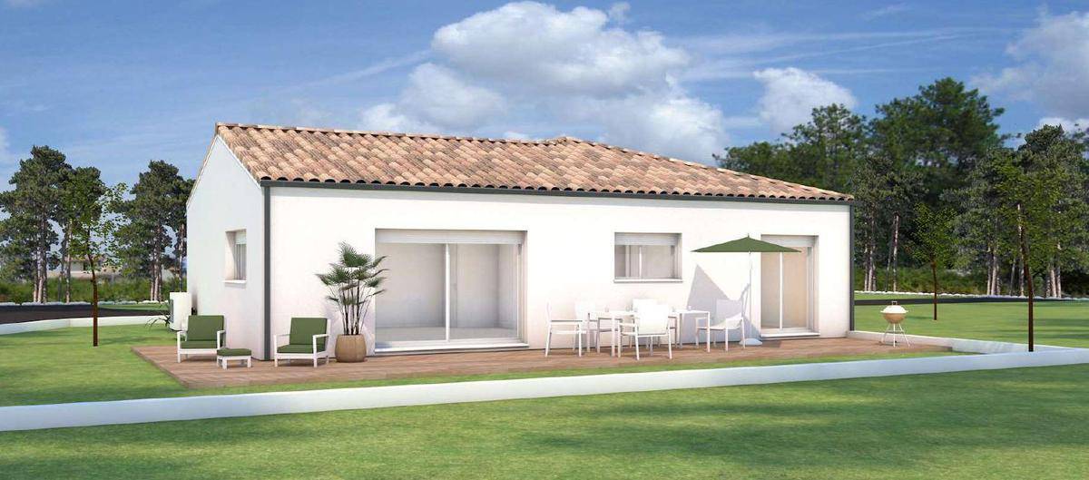 Programme terrain + maison à Bourcefranc-le-Chapus en Charente-Maritime (17) de 90 m² à vendre au prix de 306360€ - 2