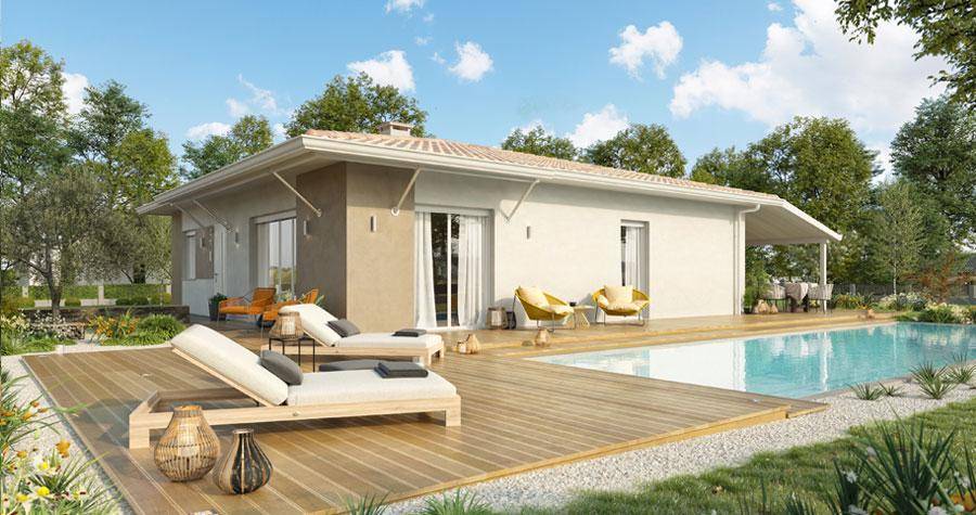 Programme terrain + maison à Pomarez en Landes (40) de 96 m² à vendre au prix de 200000€