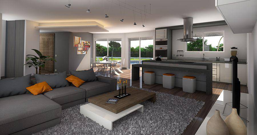 Programme terrain + maison à Capdenac en Lot (46) de 90 m² à vendre au prix de 193000€ - 1