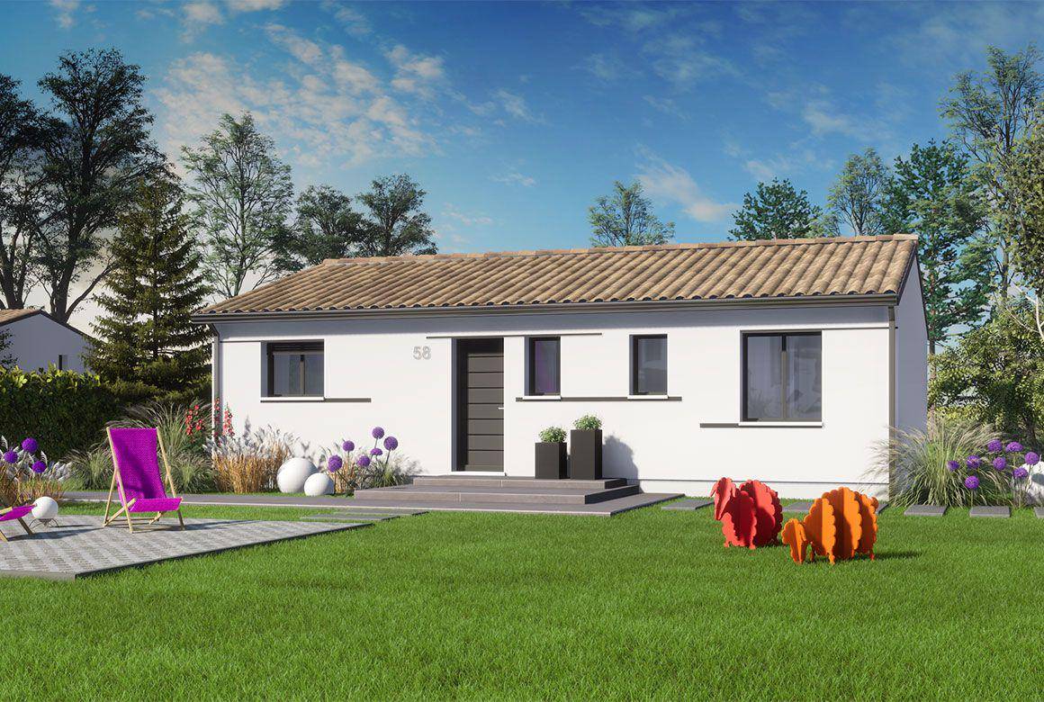 Programme terrain + maison à Pompignan en Tarn-et-Garonne (82) de 100 m² à vendre au prix de 306000€ - 2