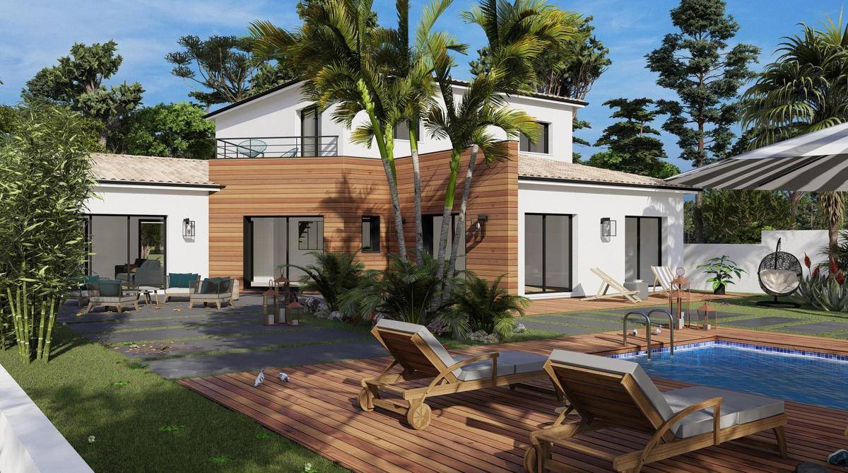 Programme terrain + maison à Bouliac en Gironde (33) de 150 m² à vendre au prix de 775000€ - 2