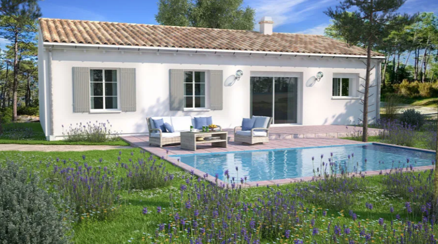 Programme terrain + maison à Moëze en Charente-Maritime (17) de 90 m² à vendre au prix de 248000€ - 2